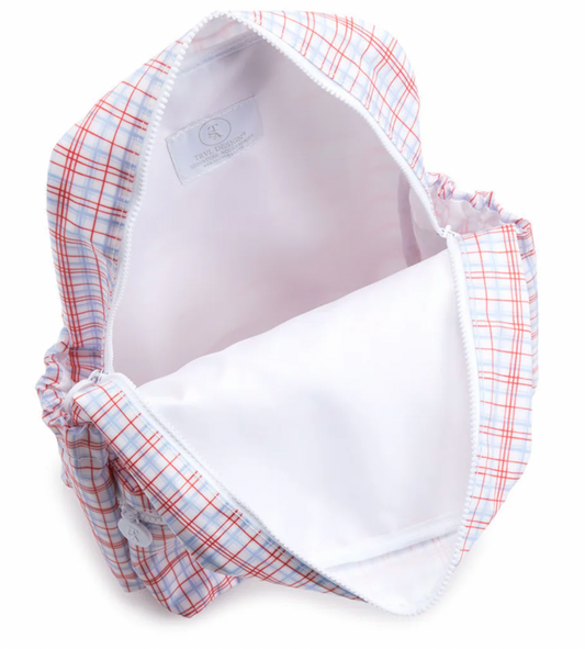 TRVL Backpacker - Classic Plaid Red