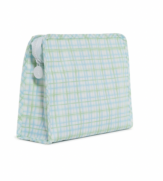 Medium Roadie in Classic Plaid Green