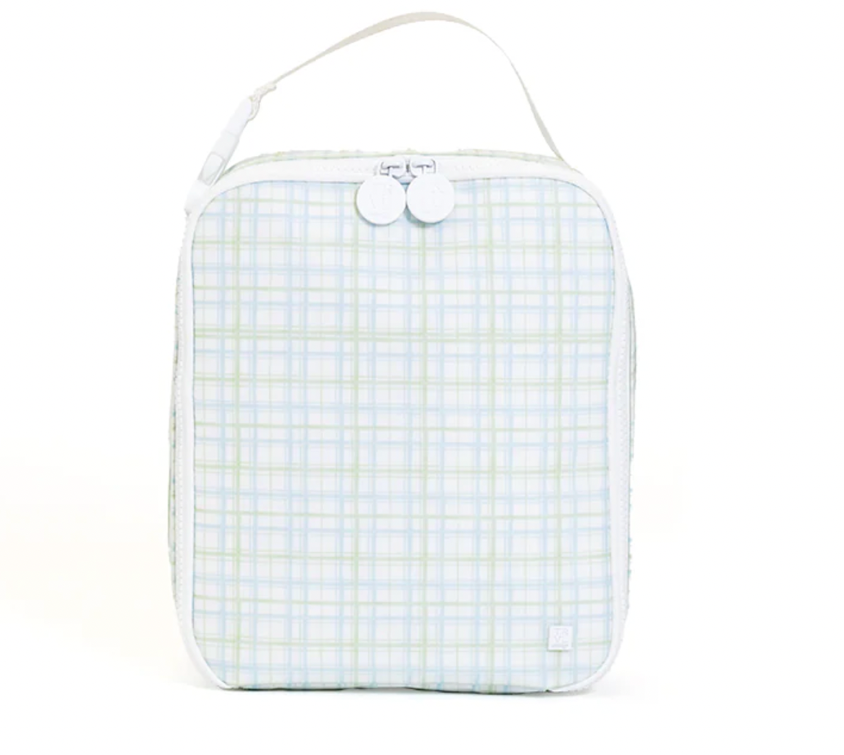 TRVL Lunchbox in Classic Green Plaid
