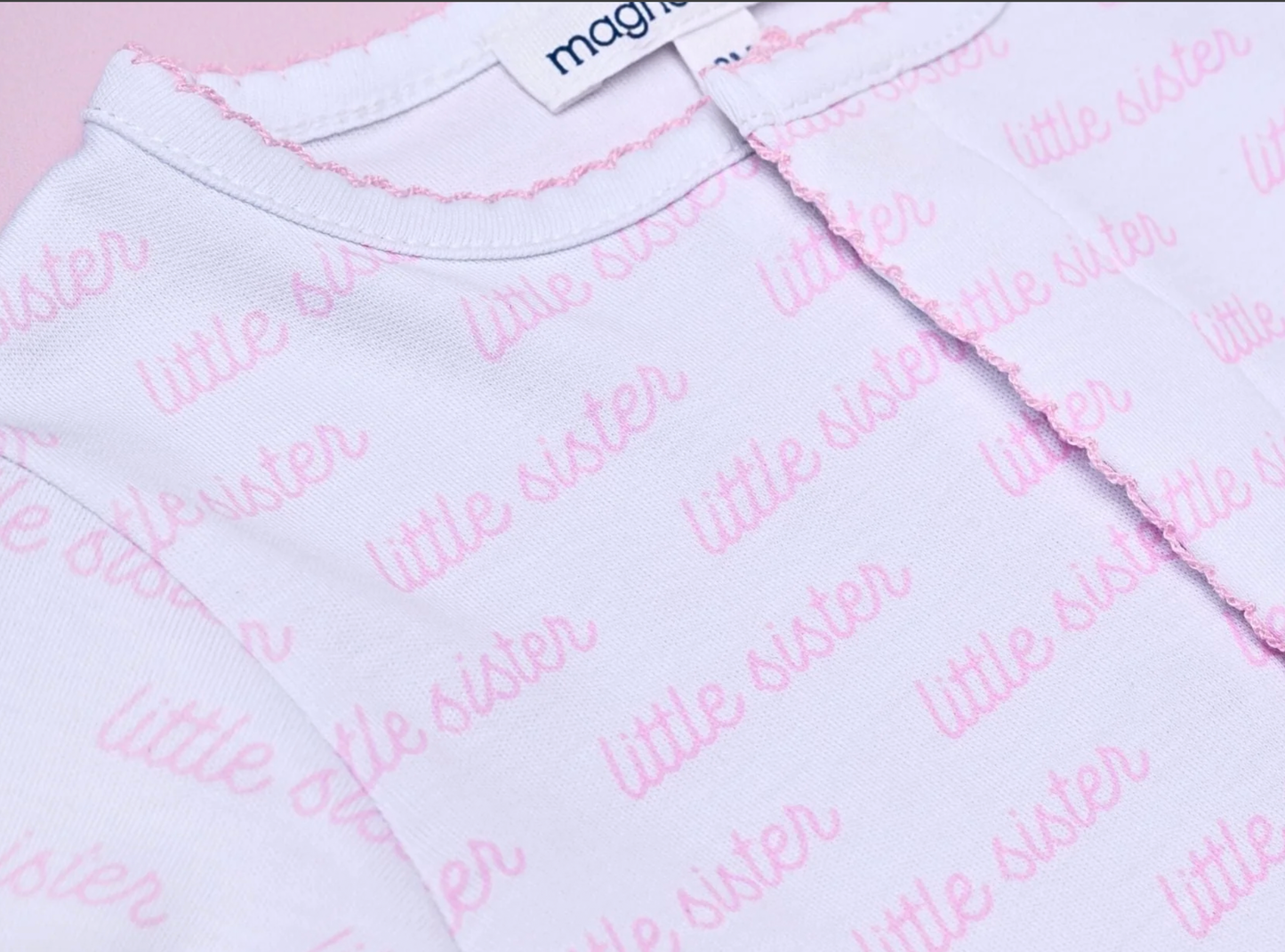 Little Sister Printed Footie