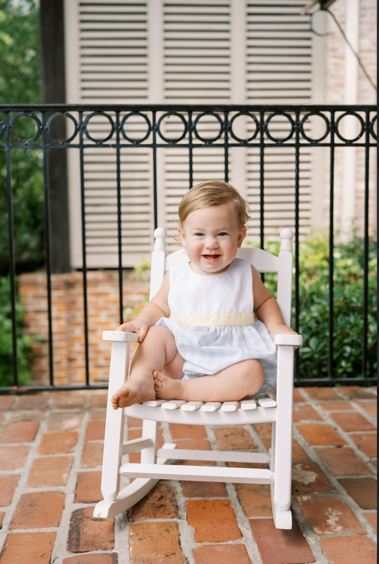 Hollis Bubble in Baldwin Blue Buffalo Check