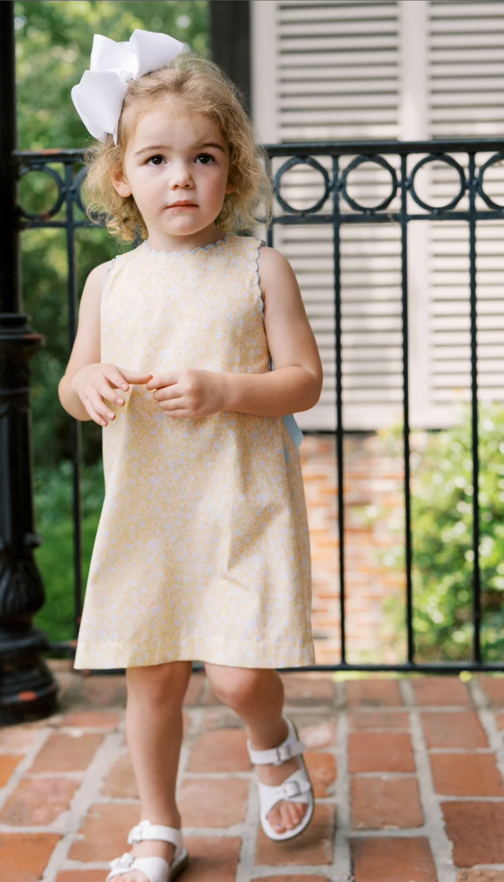 Shelley Dress in Buttercup Blooms