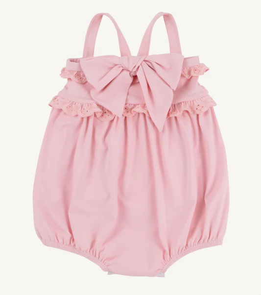 St. Barts Bathing Suit - Palm Beach Pink