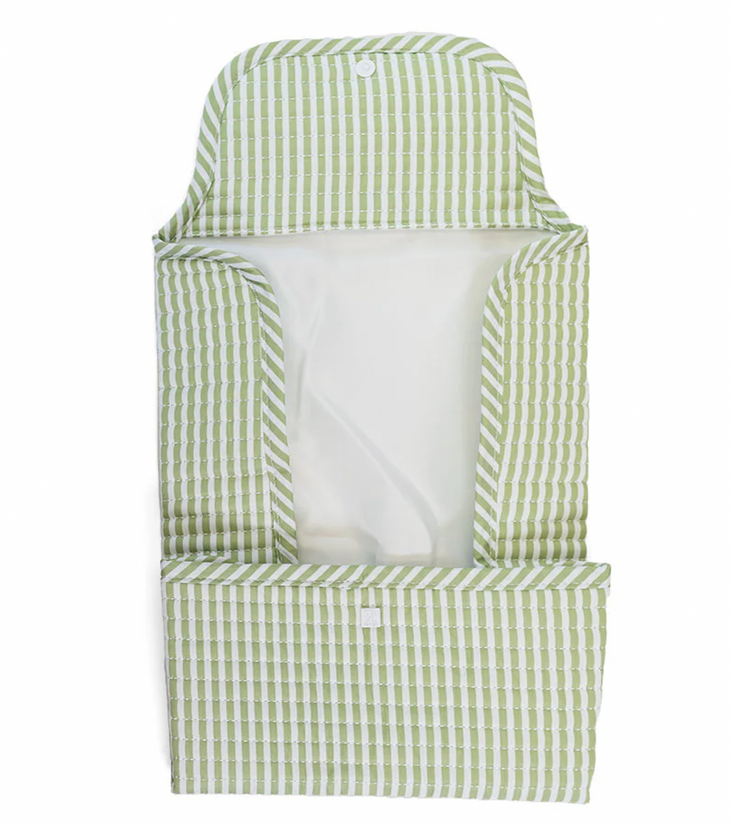 QUILTED CHANGING MAT - PIMLICO STRIPE SAGE
