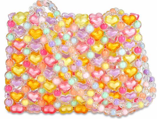 Beaded Pastel Bag
