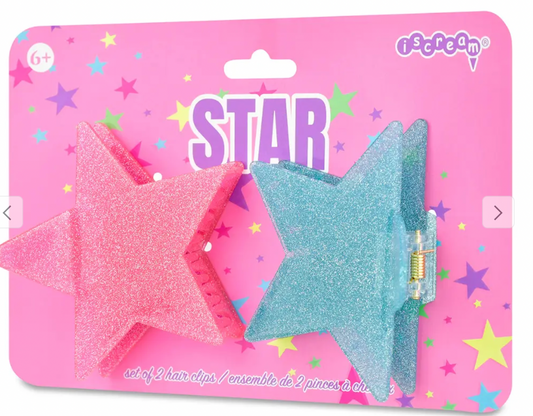 Shining Star Hair Clips Set