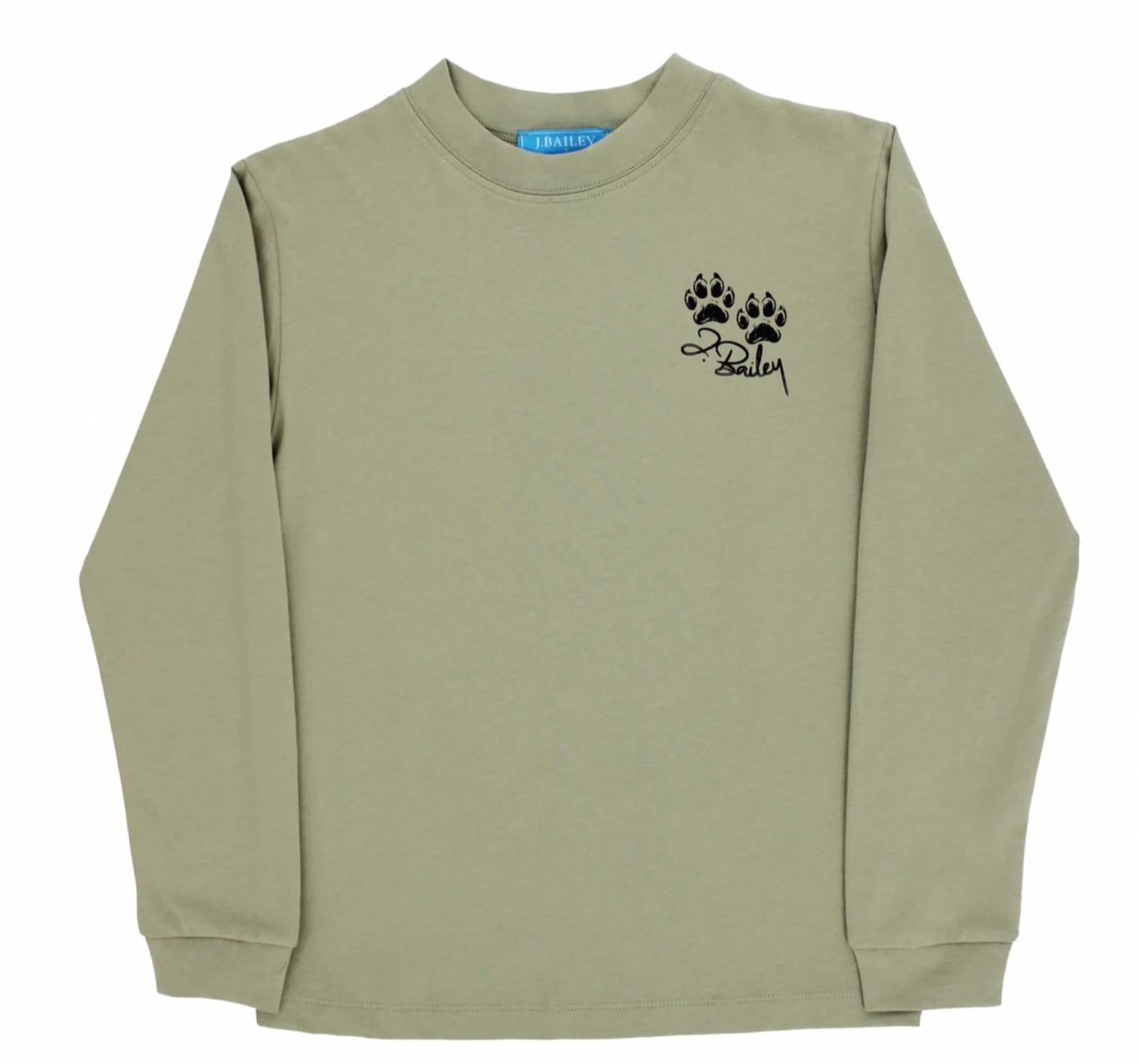 LS Logo Tee Spaniel on Pistachio