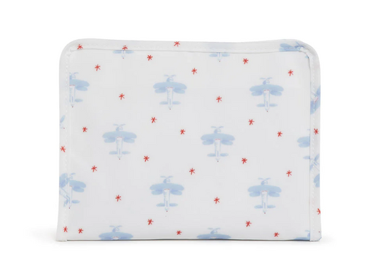 ROADIE MEDIUM Zip Pouch - DAVID'S AIRPLANE