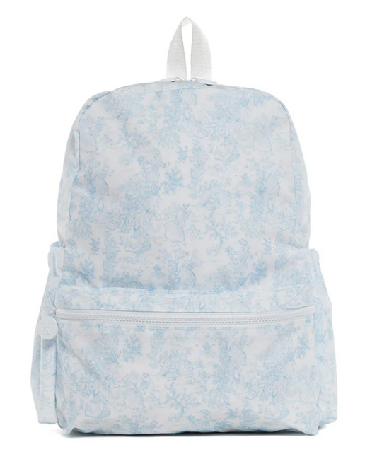 Backpacker- Bunny Toile in Blue