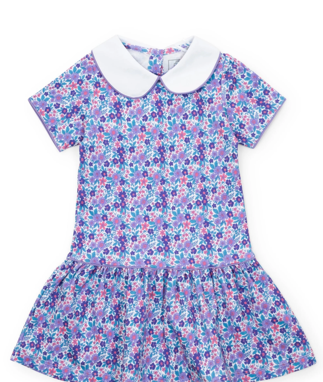 Libby Girl's Dress in Blackberry Floral