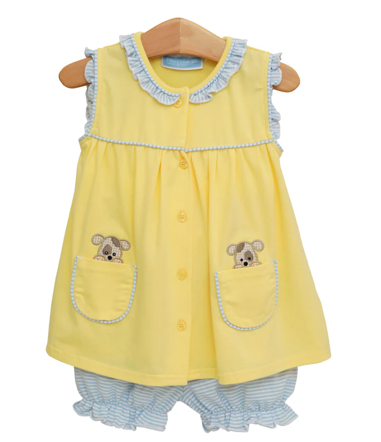 Puppy Paws Bloomer Set