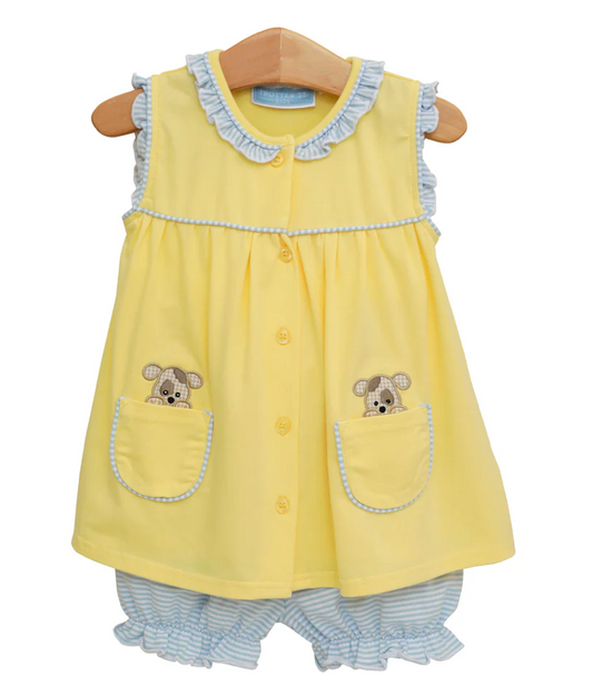 Puppy Paws Bloomer Set