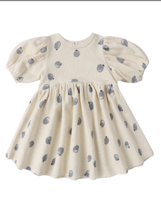 Darla Dress in Blueberrys