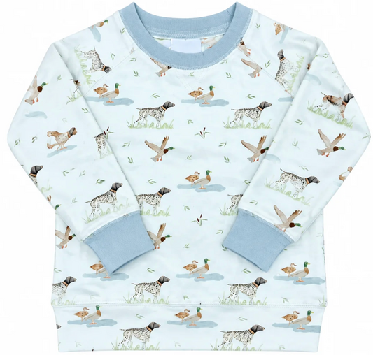 Campbell Sweatshirt in Duck Duck Dog