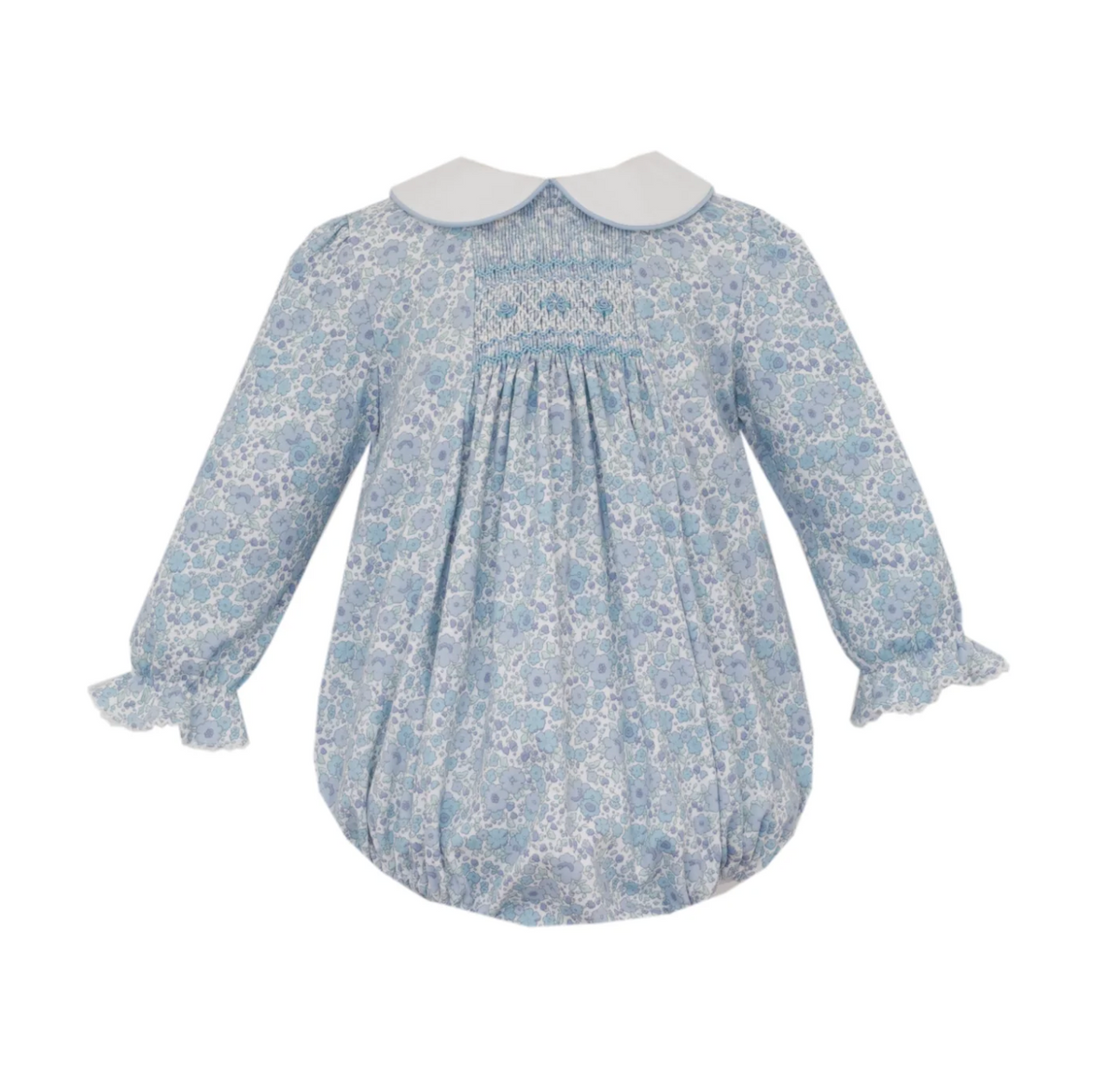 Blue Liberty Knit LS Joy Bubble