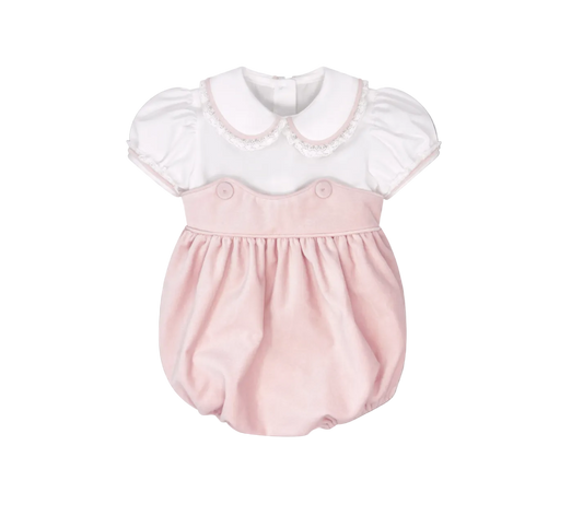 Sundays Best Bubble in Petite Pink Velvet