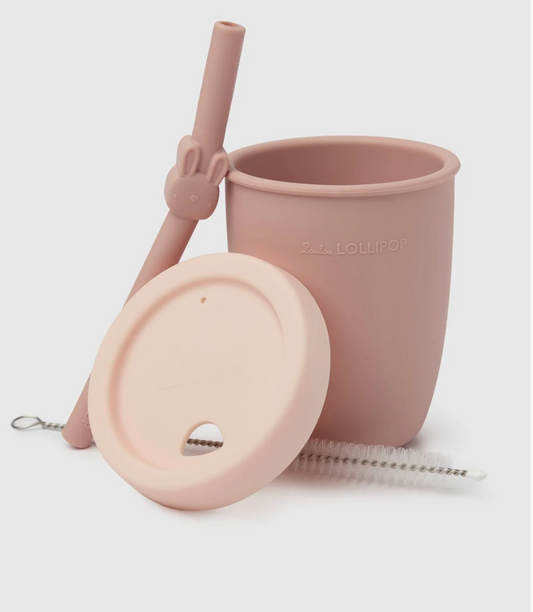 Kids Cup with Straw in Bunny