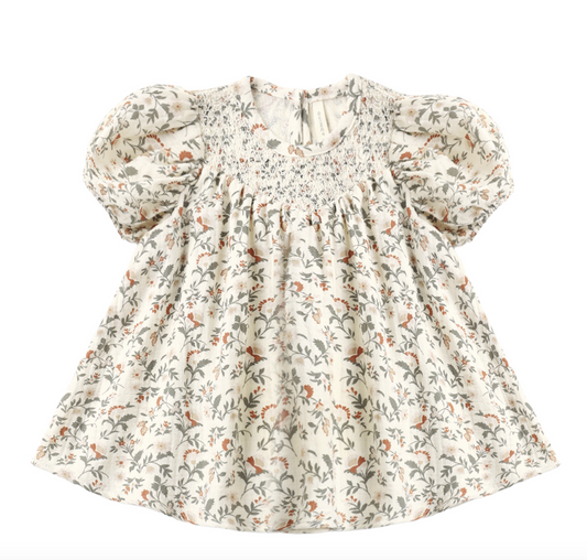Carina Dress in Holiday Floral