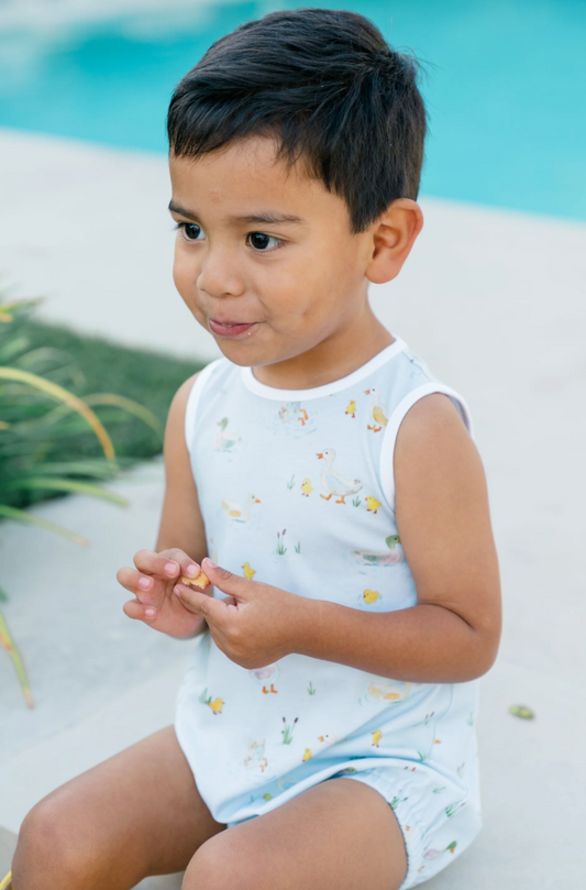 Boy Puddle Bubble
