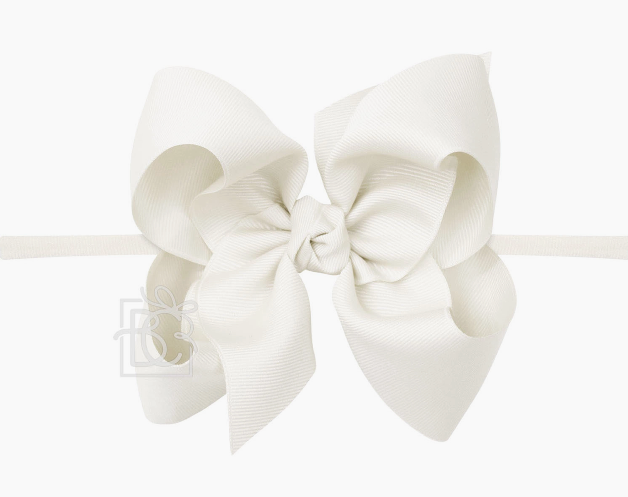 Large Plain Headband Bow - 4.5"