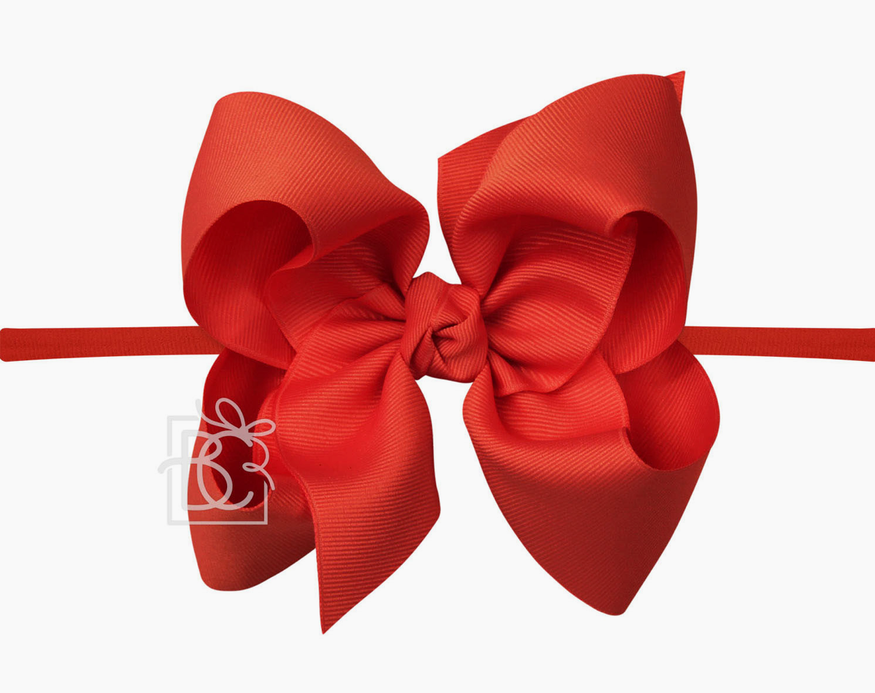 Medium Plain Headband Bow - 3.5"