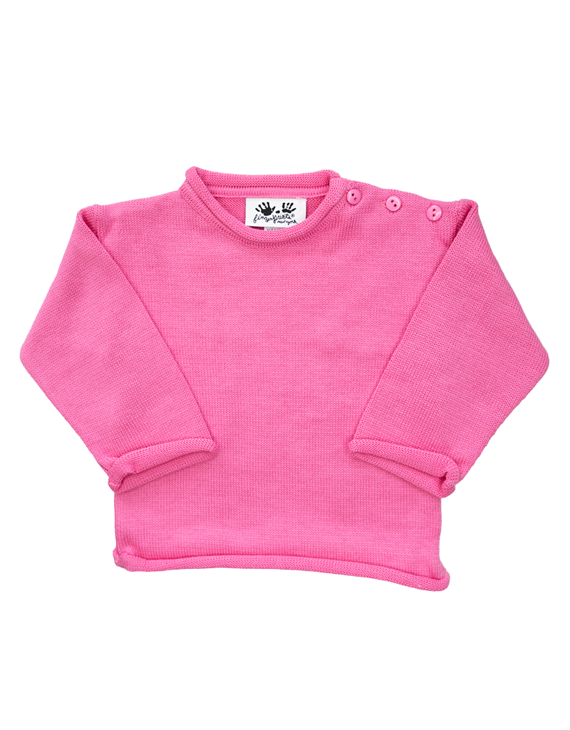 Fingerprint Roll Neck Sweater